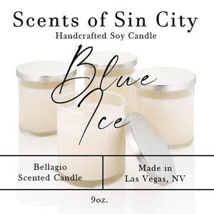 Scents of Sin City Candle: Blue Ice