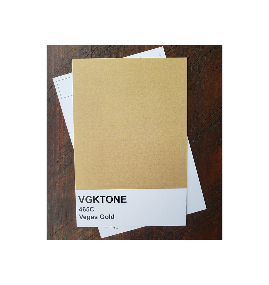 VGKTONE Postcard-Vegas Gold