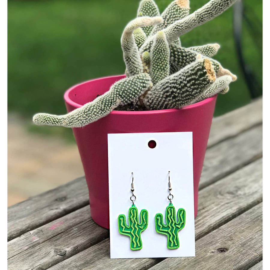 Cactus Dangles Earrings
