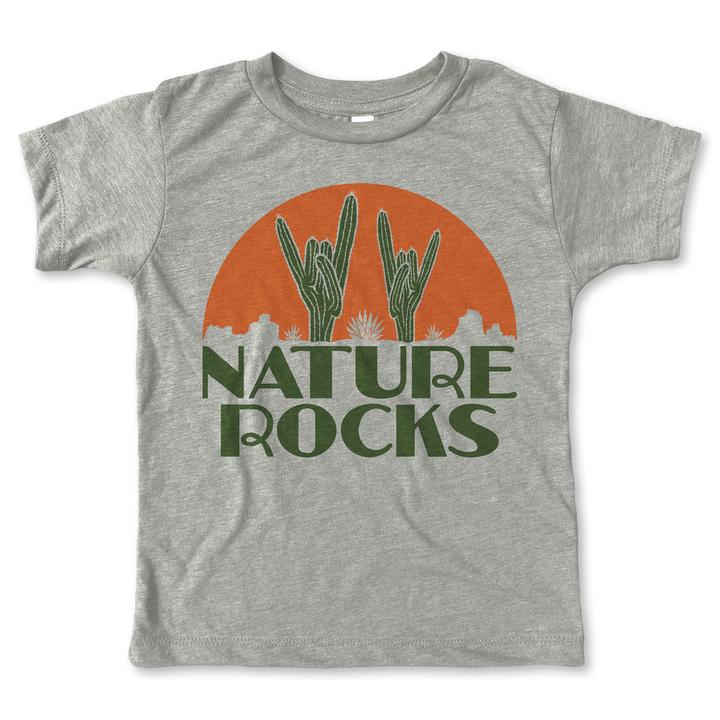 Nature Rocks Cactus Kids Tee