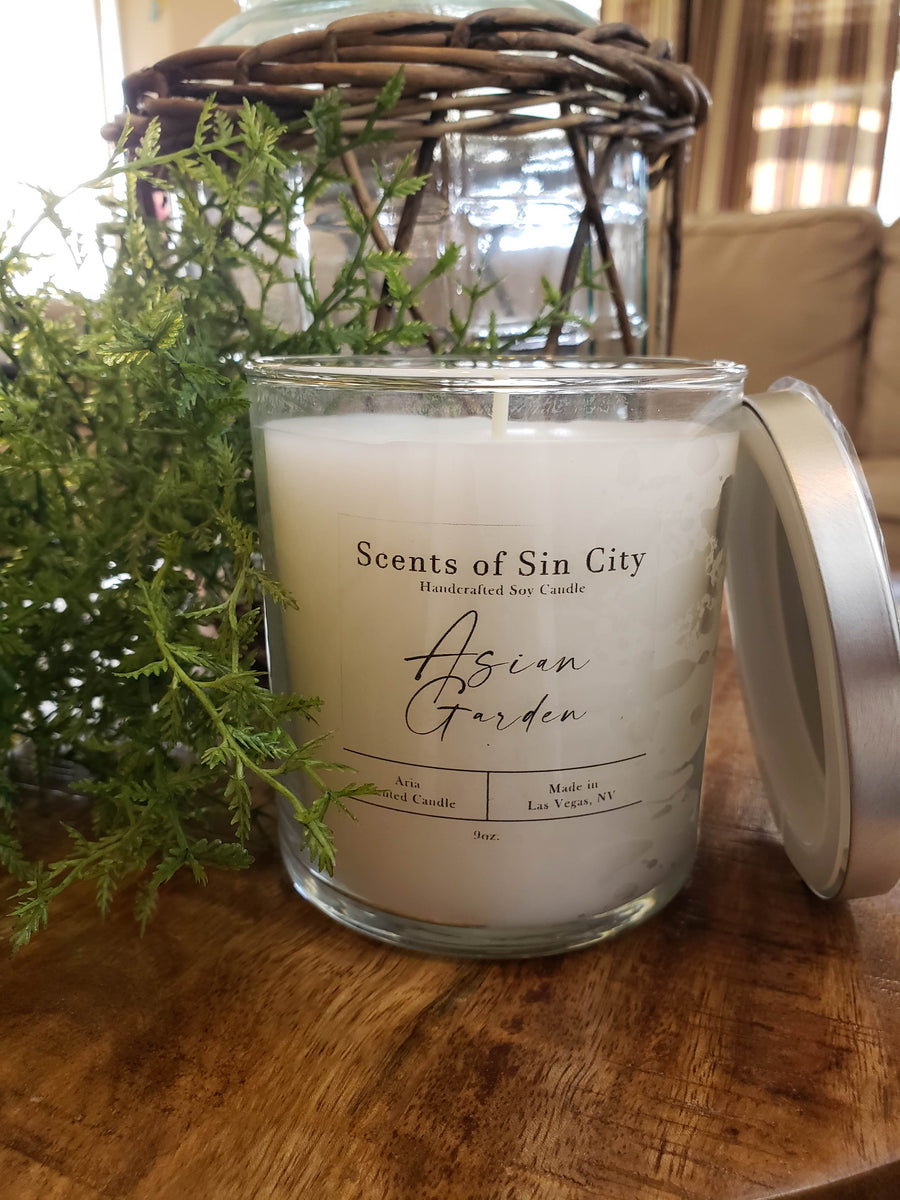 Scents of Sin City Candle: Asian Garden