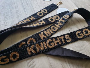 Go Knights Go Beaded Strap