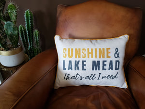 Lake Mead Pillow