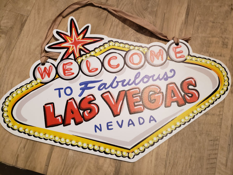 Las Vegas Sign Door Hanger