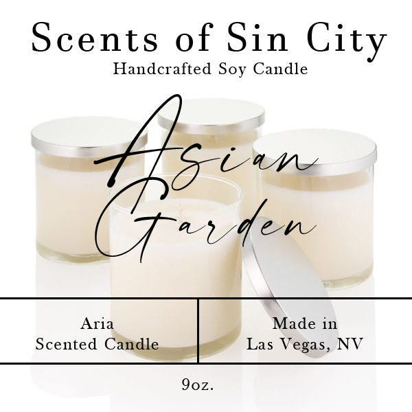 Scents of Sin City Candle: Asian Garden