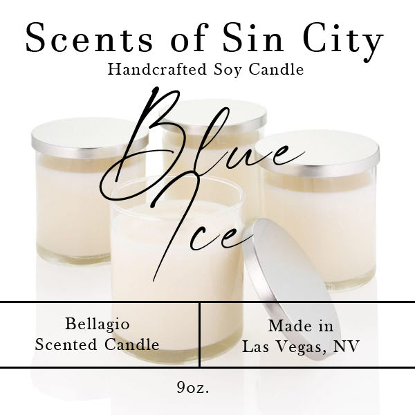 Scents of Sin City Candle: Blue Ice