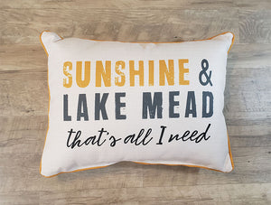 Lake Mead Pillow Local Las Vegas 