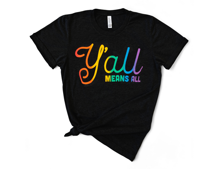 yall means all rainbow pride tee shirt las vegas shop local 702 nevada pride